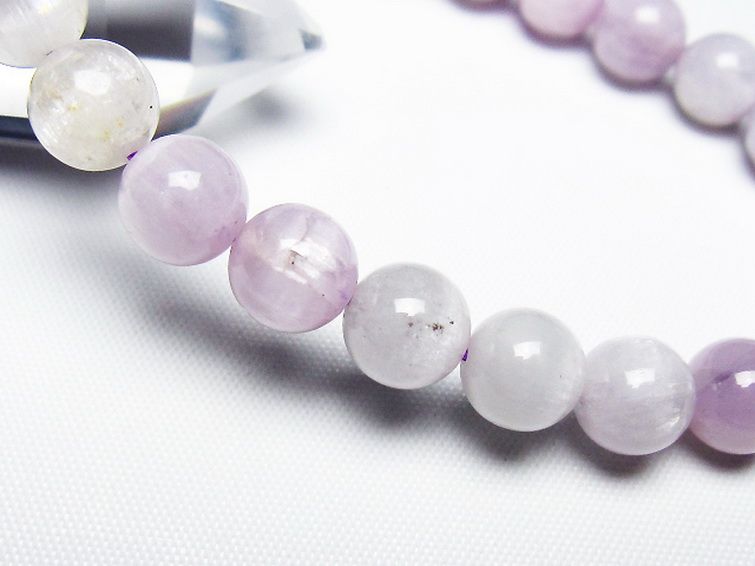 クンツァイト ブレスレット 8mm [t17-7108] 3枚目