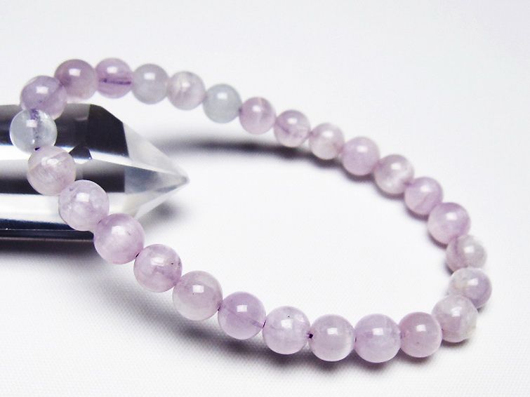 クンツァイト ブレスレット 7mm [t17-7120]