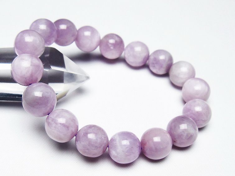 クンツァイト ブレスレット 12mm [t17-7202] 1枚目