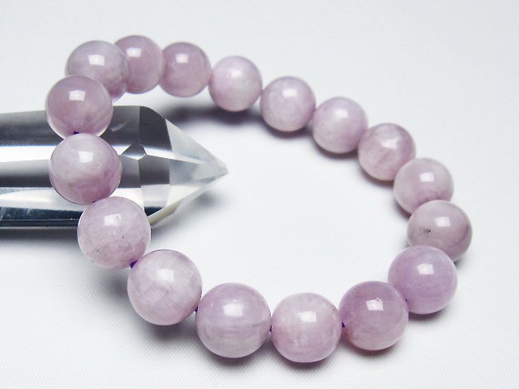 クンツァイト ブレスレット 12mm [t17-7215] 1枚目