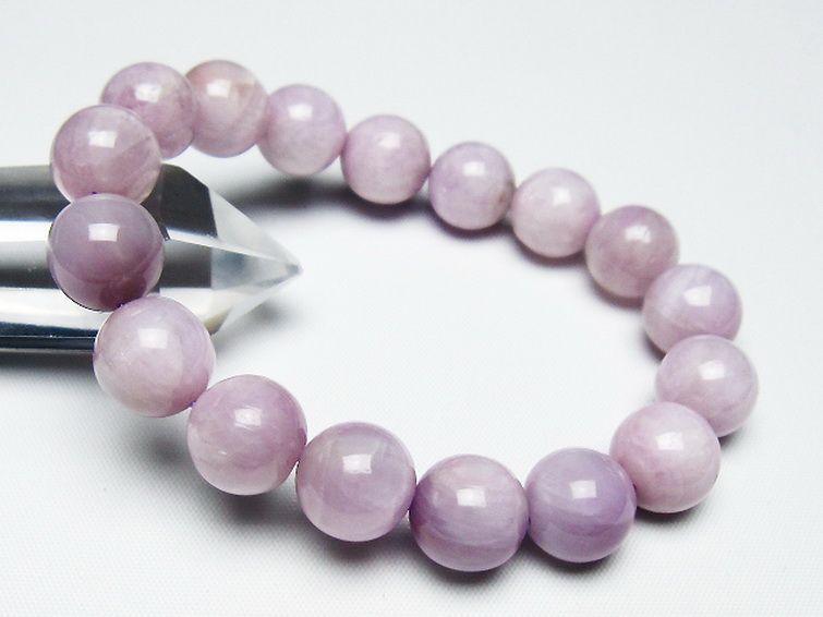 クンツァイト ブレスレット 12mm [t17-7216] 1枚目