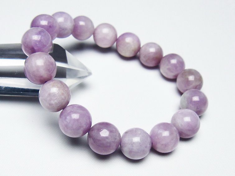 クンツァイト ブレスレット 12mm [t17-7217] 1枚目