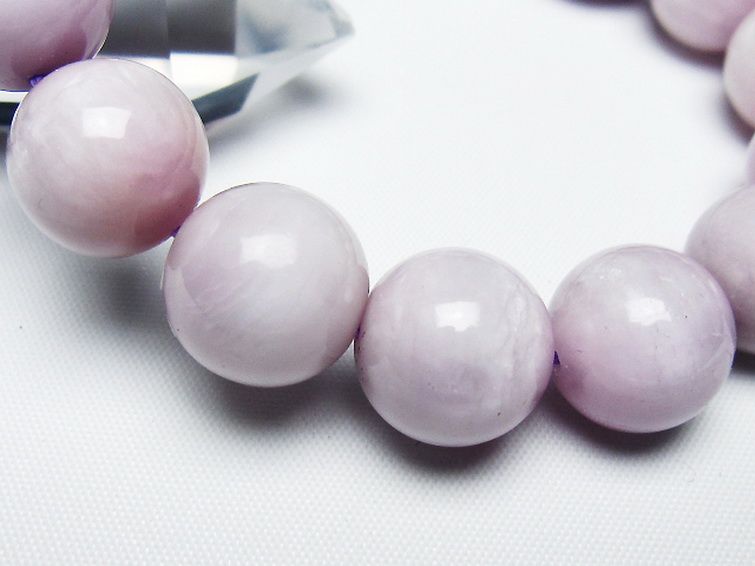 クンツァイト ブレスレット 14mm [t17-7222] 3枚目