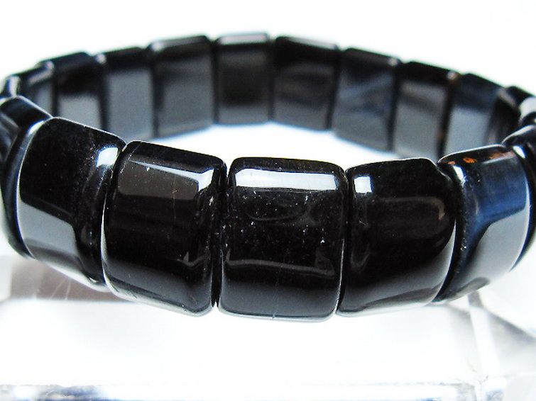 ブルータイガーアイ※青虎目石 バングル [t173-5003] 3枚目