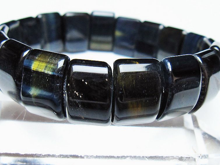 ブルータイガーアイ※青虎目石 バングル [t173-5012] 3枚目