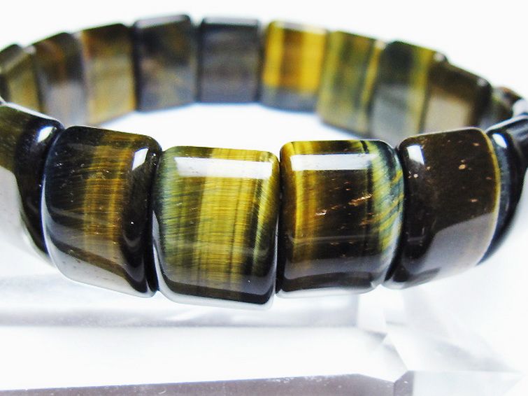 ブルータイガーアイ※青虎目石 バングル [t173-5197] 3枚目