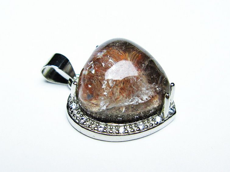 ガーデン水晶 ペンダント [t175-1493] 1枚目