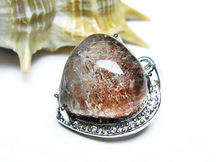 ガーデン水晶 ペンダント [t175-1493] 3枚目