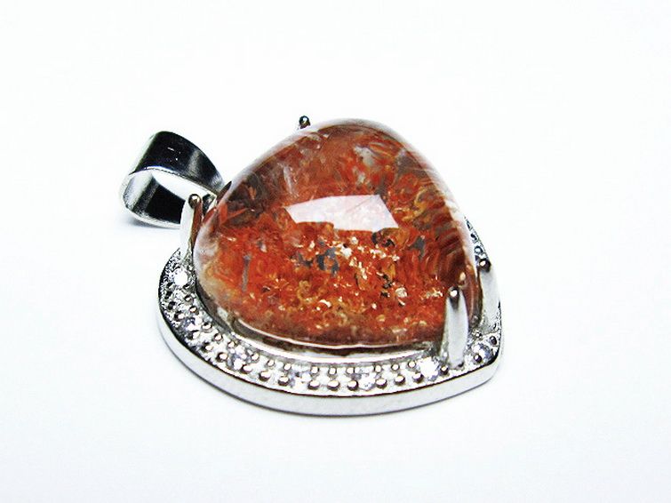 ガーデン水晶 ペンダント [t175-1545] 1枚目