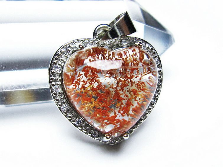 ガーデン水晶 ペンダント [t175-1545] 2枚目