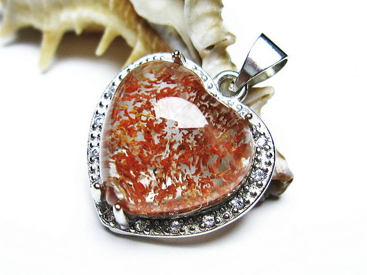 ガーデン水晶 ペンダント [t175-1545] 3枚目