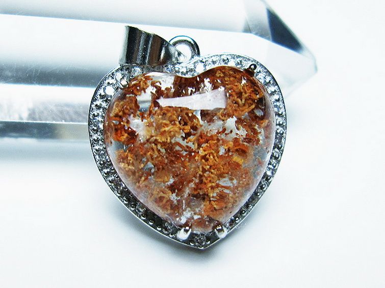 ガーデン水晶 ペンダント [t175-1591] 3枚目