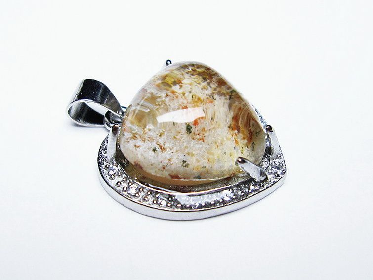 ガーデン水晶 ペンダント [t175-1594] 1枚目