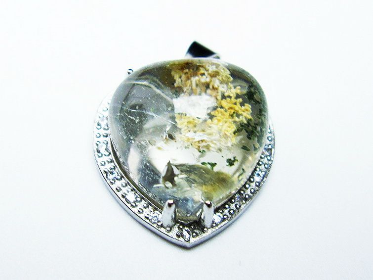 ガーデン水晶 ペンダント [t175-1644] 1枚目