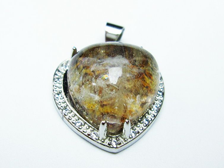 ガーデン水晶 ペンダント [t175-1648] 1枚目