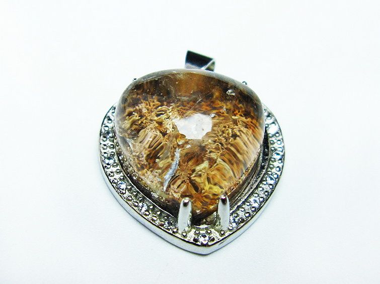 ガーデン水晶 ペンダント [t175-1790] 1枚目