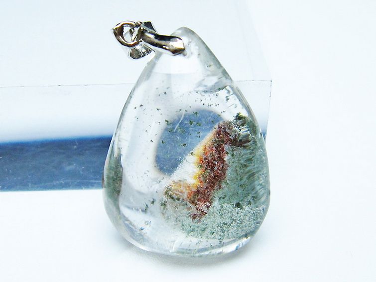 ガーデン水晶 ペンダント [t175-1863] 2枚目