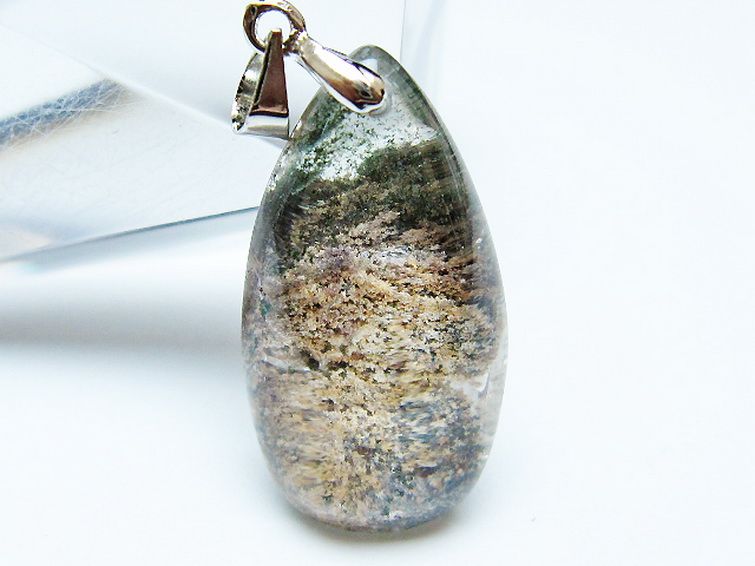 ガーデン水晶 ペンダント [t175-1962] 2枚目