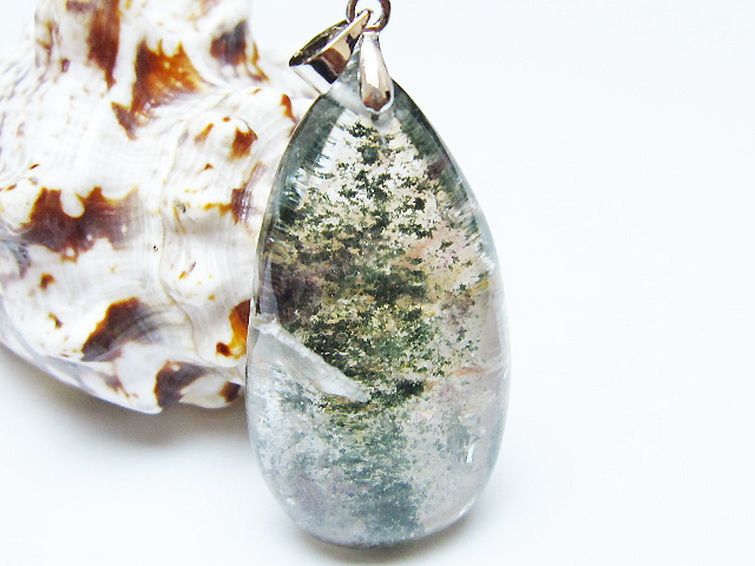 ガーデン水晶 ペンダント [t175-1968] 1枚目