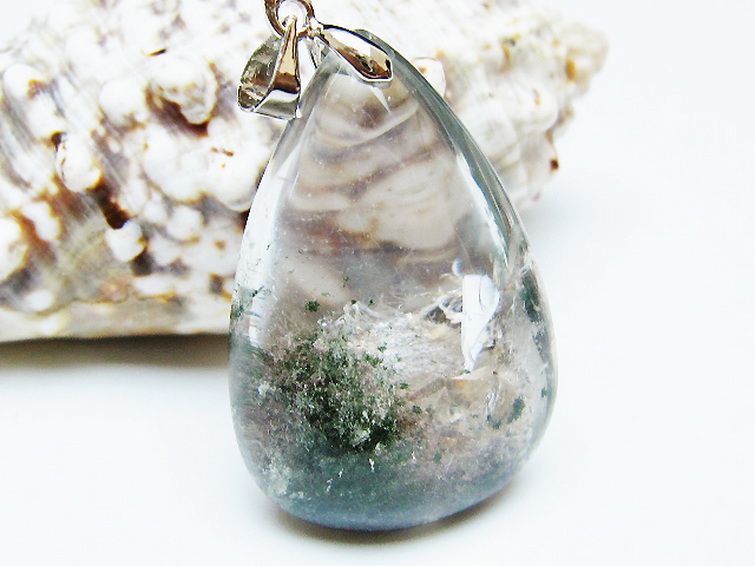 ガーデン水晶 ペンダント [t175-1973] 1枚目