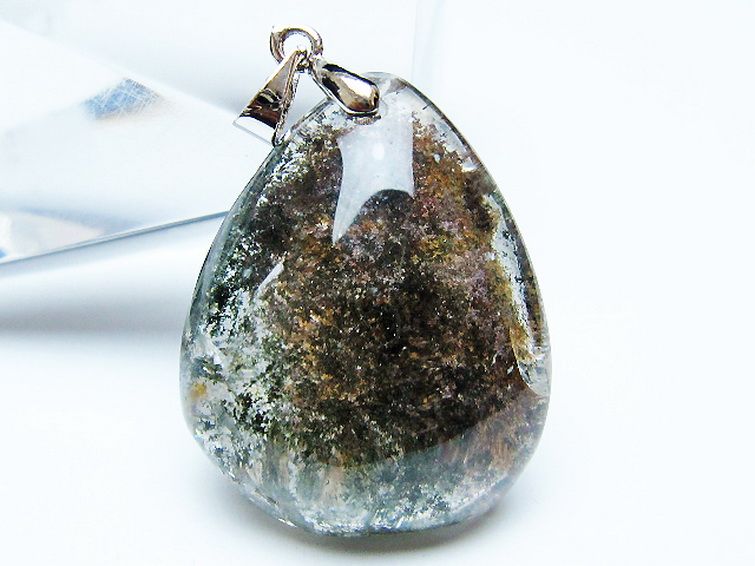 ガーデン水晶 ペンダント [t175-1977] 1枚目