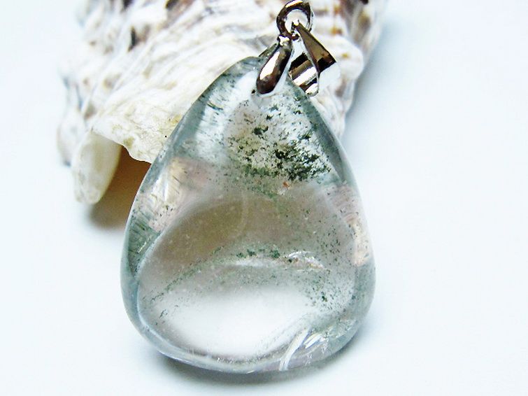 グリーンファントム ペンダント [t175-2019] 1枚目