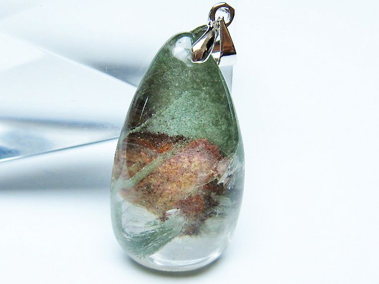 グリーンファントム ペンダント [t175-2023] 2枚目