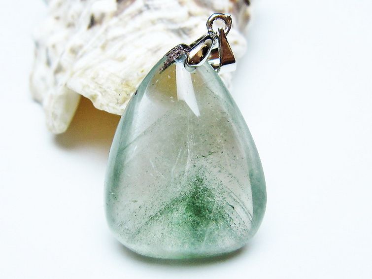 グリーンファントム ペンダント [t175-2032] 1枚目