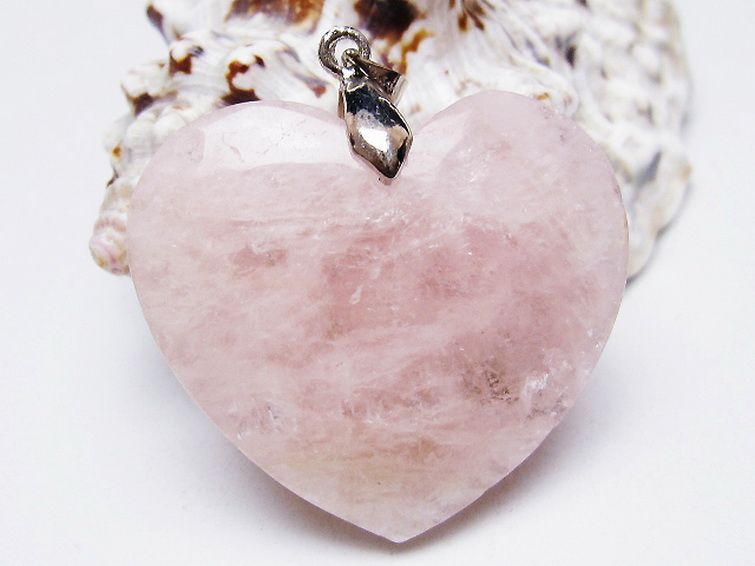 MIXベリル ハート ペンダント [t176-6618] 1枚目