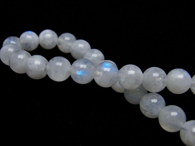 ムーンストーン ブレスレット 6mm [T18-9001] 1枚目