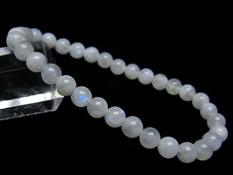 ムーンストーン ブレスレット 6mm [T18-9005] 1枚目