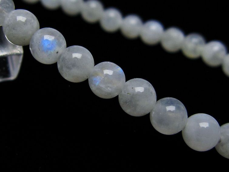 ムーンストーン ブレスレット 6mm [T18-9005] 3枚目