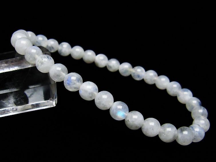 ムーンストーン ブレスレット 6mm [t18-9186] 2枚目