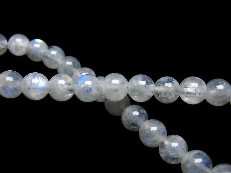 ムーンストーン ブレスレット 6mm [T18-9284] 1枚目