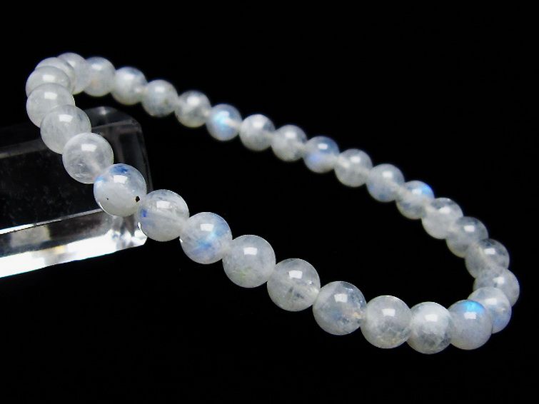 ムーンストーン ブレスレット 6mm [T18-9284] 2枚目