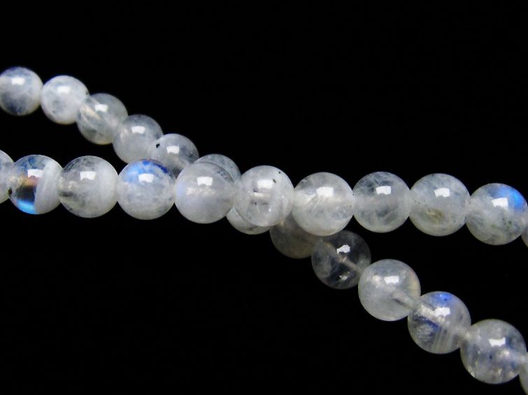 ムーンストーン ブレスレット 6mm [t18-9293] 1枚目