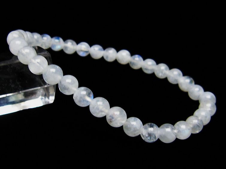 ムーンストーン ブレスレット 6mm [t18-9293] 2枚目
