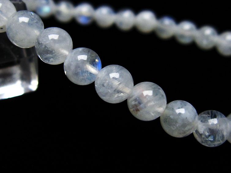 ムーンストーン ブレスレット 6mm [t18-9293] 3枚目