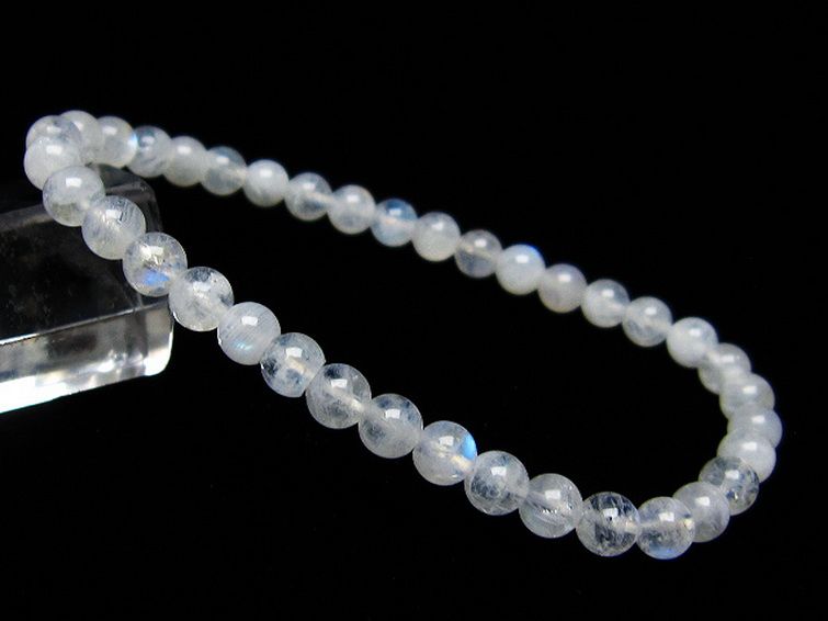 ムーンストーン ブレスレット 5mm [t18-9314] 2枚目