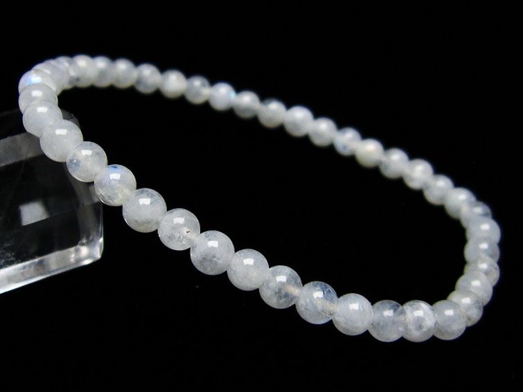 ムーンストーン ブレスレット 5mm [t18-9321] 2枚目