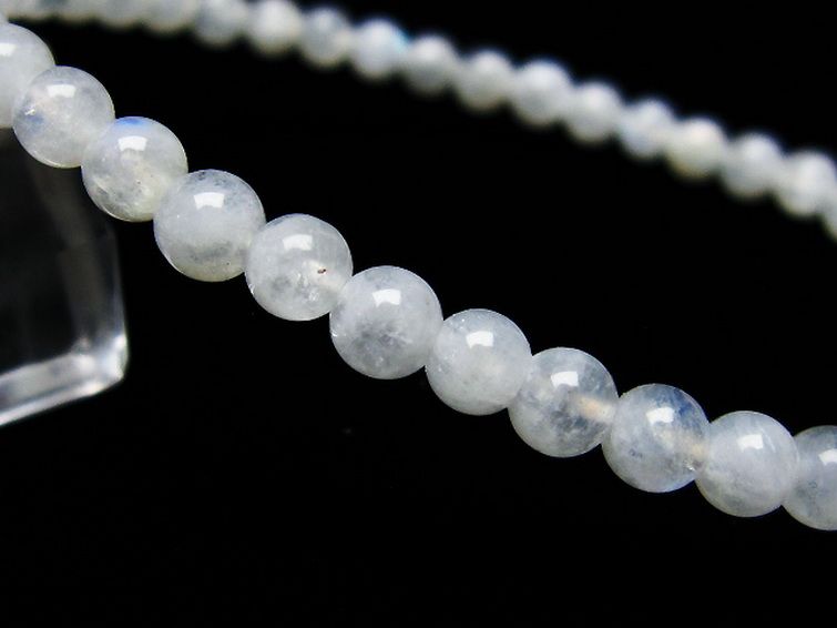 ムーンストーン ブレスレット 5mm [t18-9321] 3枚目