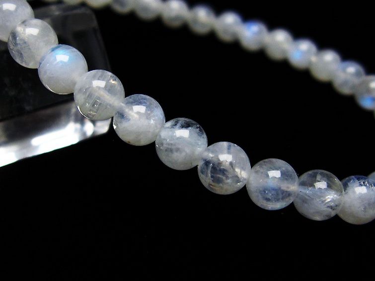 ムーンストーン ブレスレット 6mm [t18-9461] 3枚目
