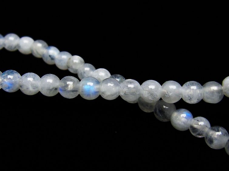 ムーンストーン ブレスレット 4mm [t18-9483] 1枚目