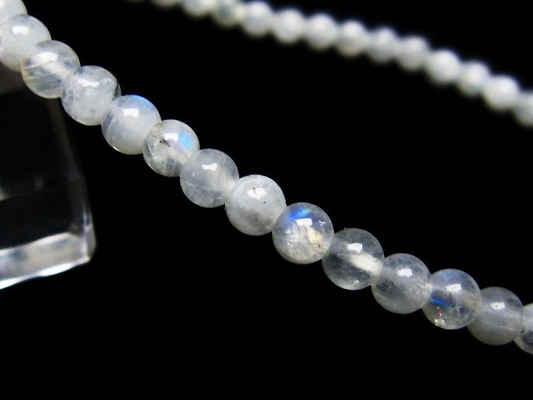ムーンストーン ブレスレット 4mm [t18-9483] 3枚目