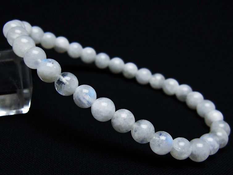 ムーンストーン ブレスレット 6mm [T18-9489] 1枚目