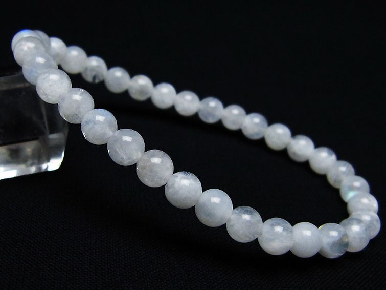 ムーンストーン ブレスレット 6mm [t18-9491] 1枚目