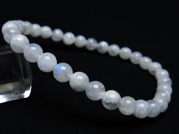 ムーンストーン ブレスレット 6mm [T18-9493] 1枚目