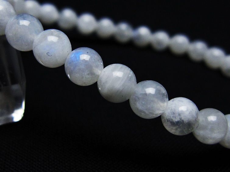 ムーンストーン ブレスレット 6mm [T18-9493] 3枚目
