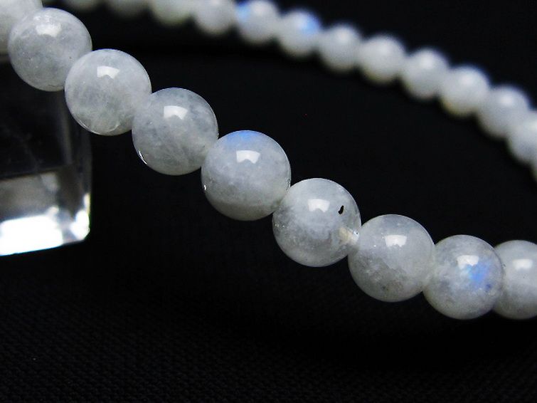 ムーンストーン ブレスレット 6mm [T18-9500] 3枚目