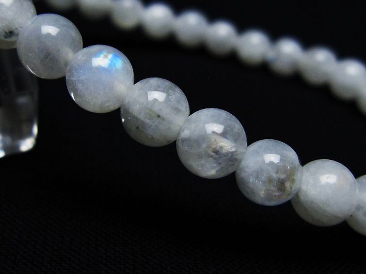 ムーンストーン ブレスレット 6mm [T18-9503] 3枚目